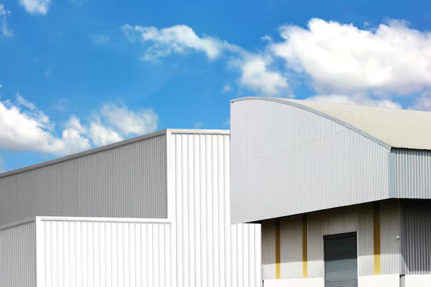 Industrial facility with HVAC systems