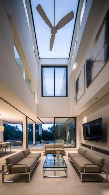 Commercial ventilation in modern space